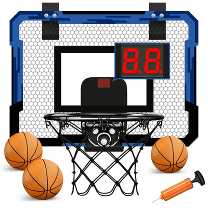 Väggmonterad ringbasketkorg för inomhusträning