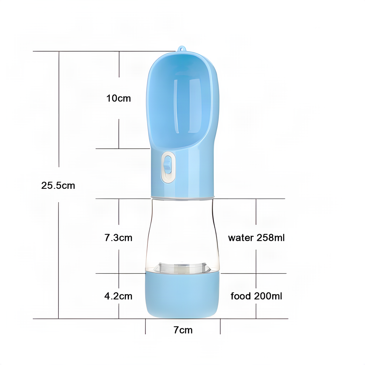 Portable Dog Food and Water Cup