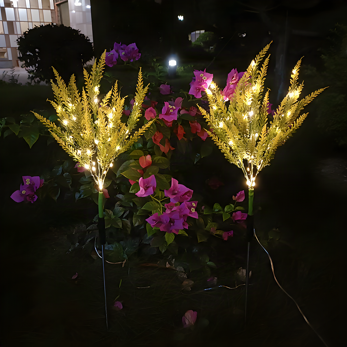 Solar Lavender Garden Light