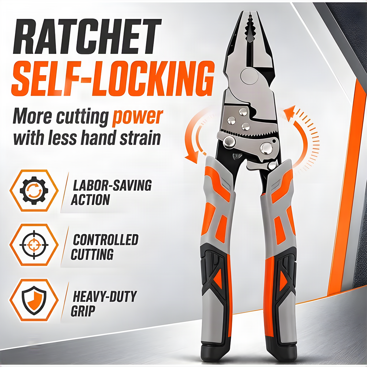 4-in-1 Ratchet Locking Pliers