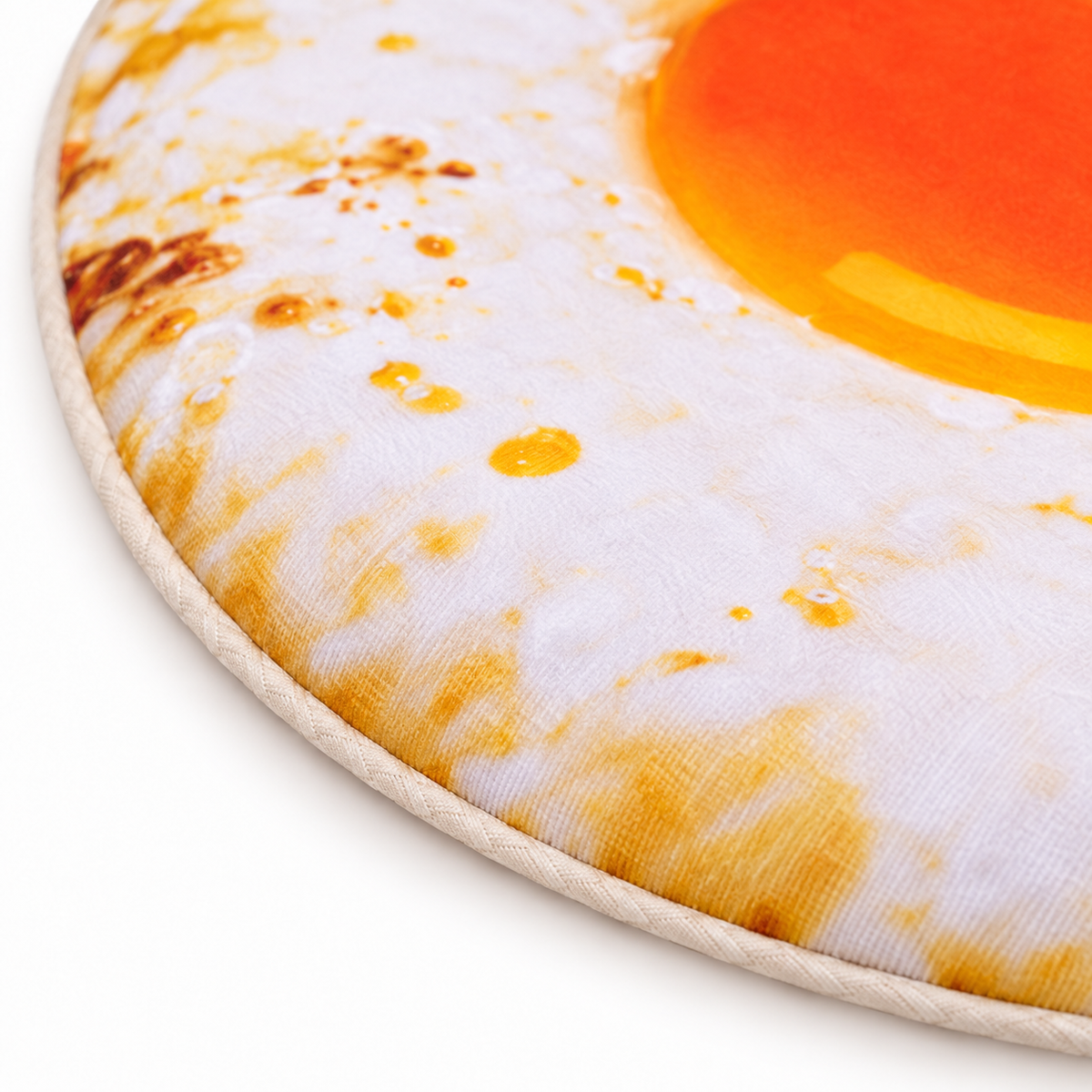 Food-Shaped Plush Pet Mat