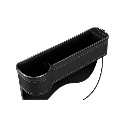 Car Seat Gap Organizer with USB Light