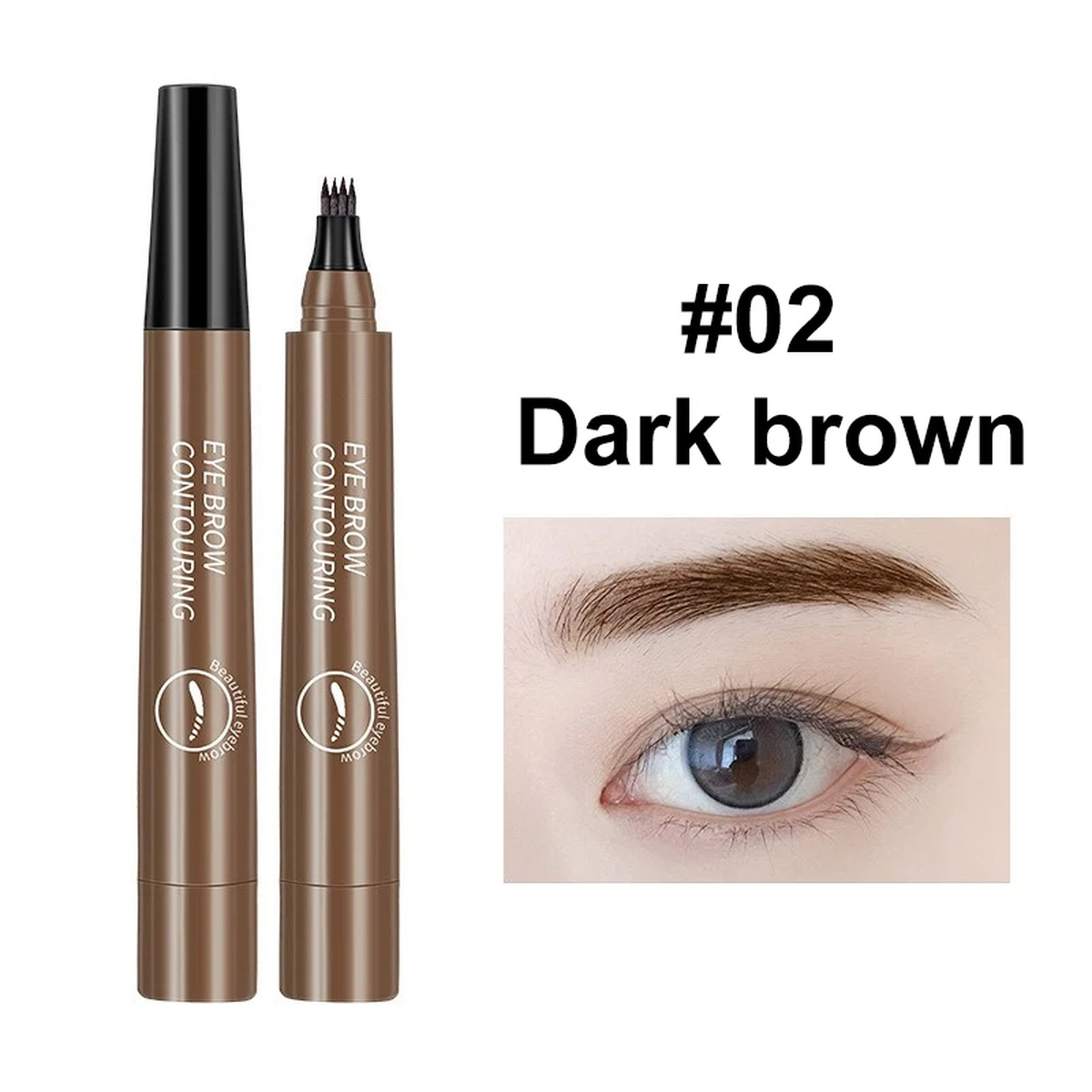 Four-Tip Eyebrow Pencil