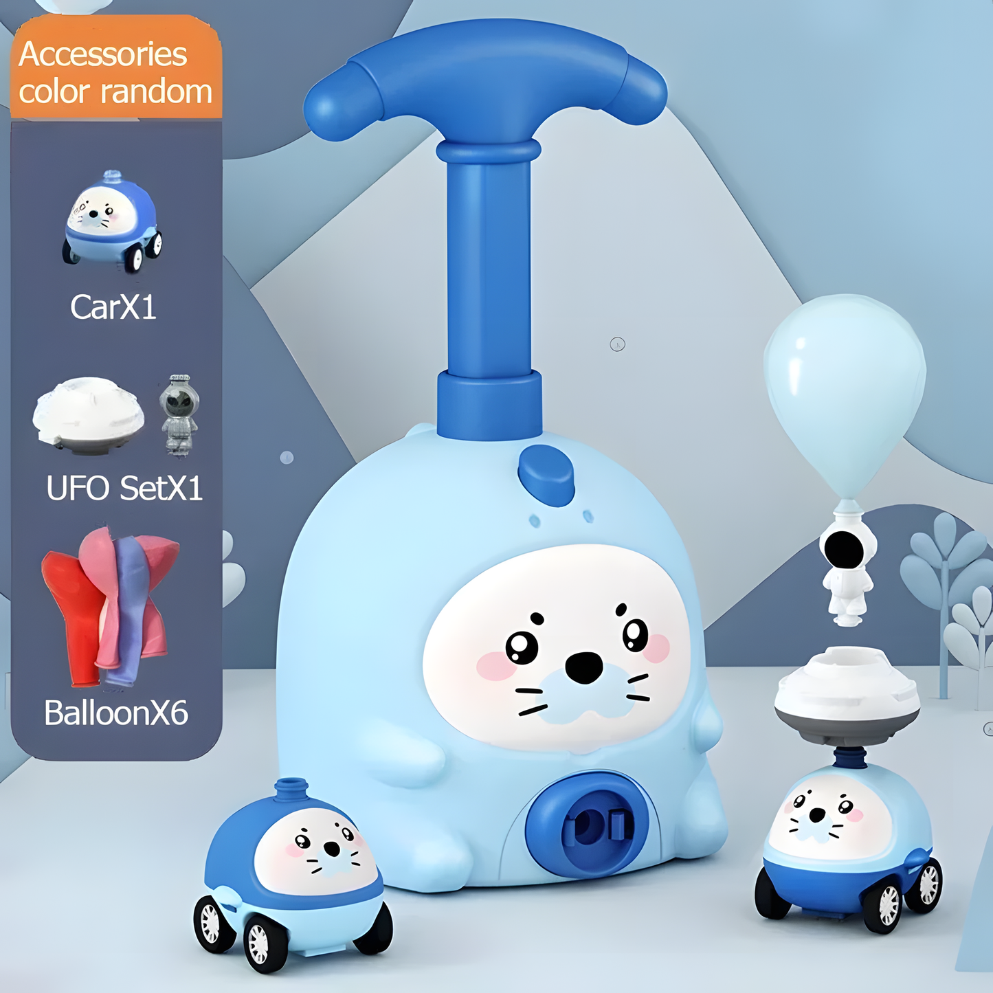 Balloon-Powered Car Toy