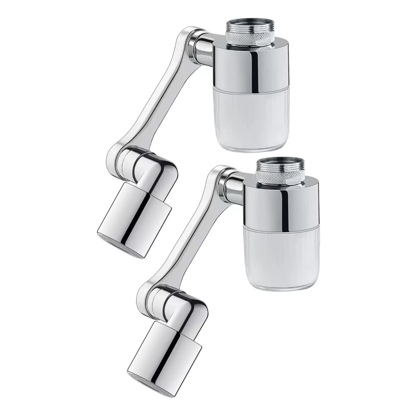 Dual-Outlet Faucet Filter Arm