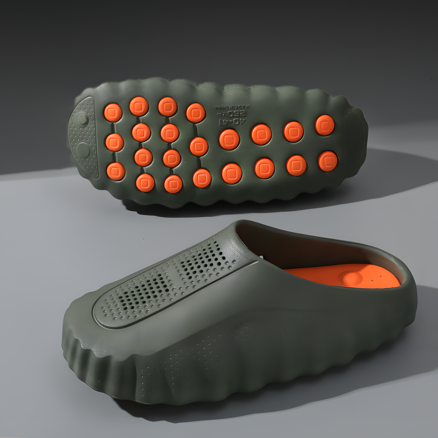 Closed Toe Massage Slippers
