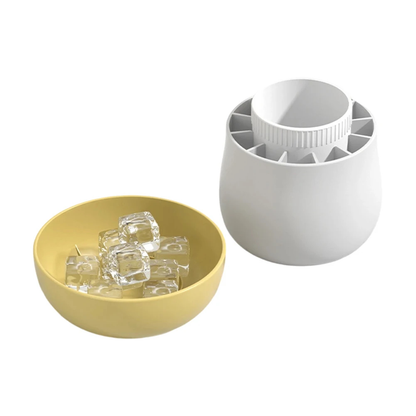Mushroom Ice Cube Mold and Serving Bowl