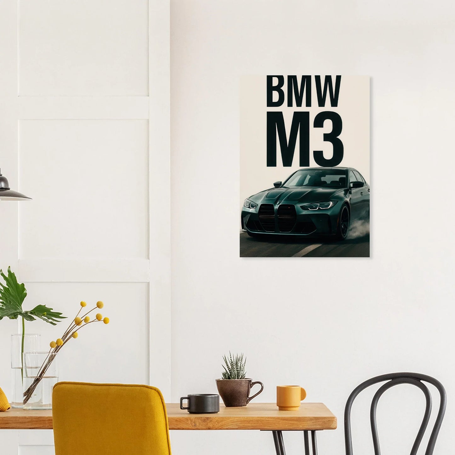 BMW M3 Performance Poster - Exklusiv Bilkonsttryck i premiumkvalitet