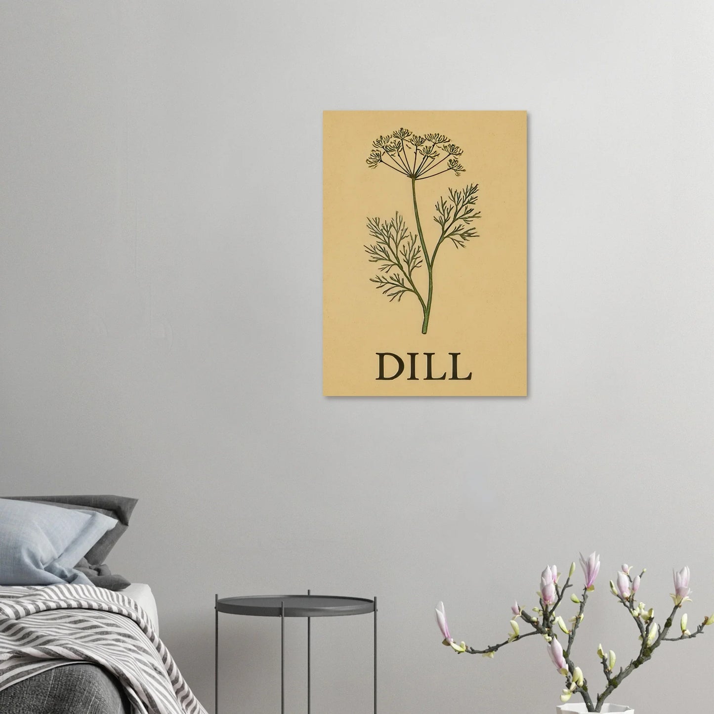 Frukter Dill Herb Botanical Print – Timeless Kitchen Wall Art on Premium Semi-Gloss Paper