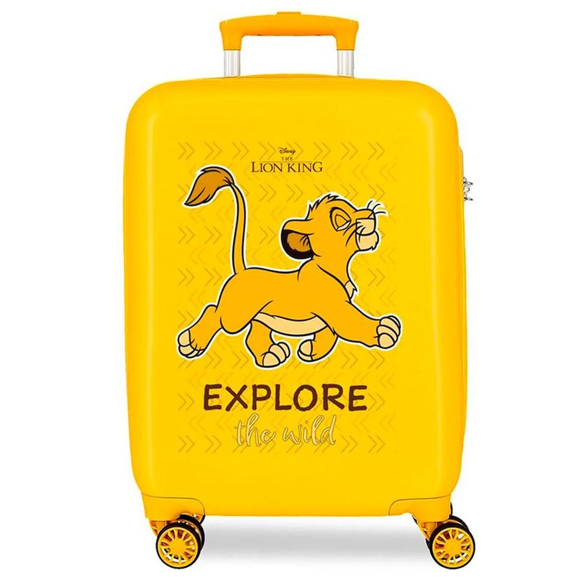 Resväska The Lion King Explorer, multicolour, med hjul