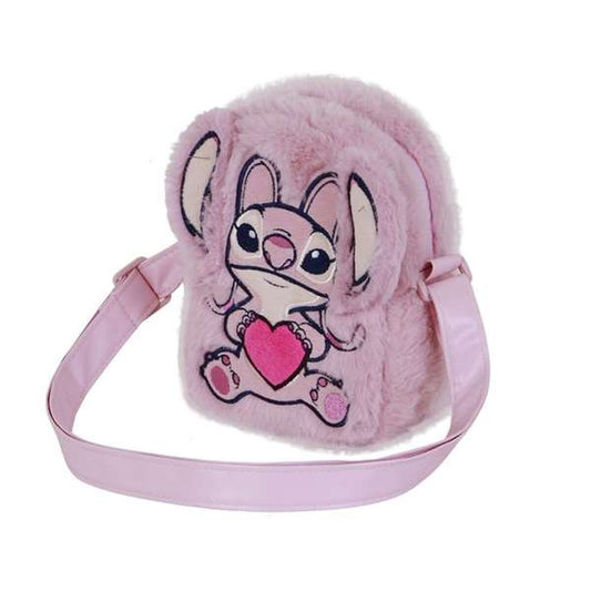 Axelväska Lilo & Stitch, rosa, barnmodell