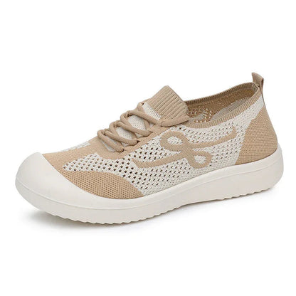 Female Retro Sneakers Platform Comfortable Soft Bottom Sports Shoes For Women