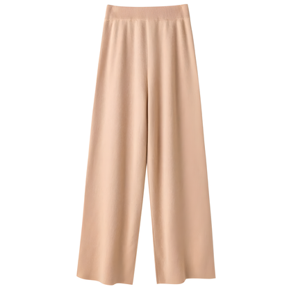 Wool Wide-Leg Pants