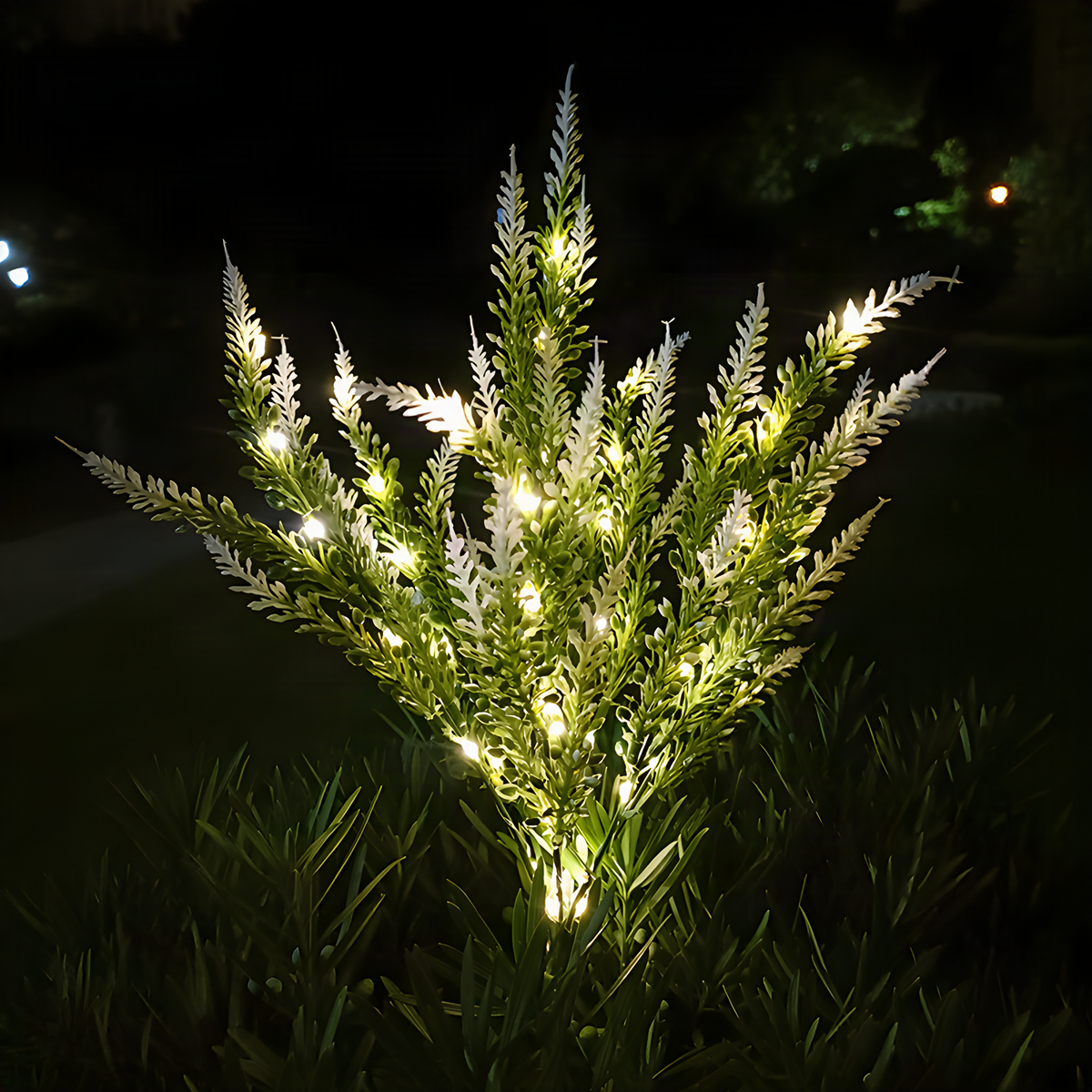 Solar Lavender Garden Light