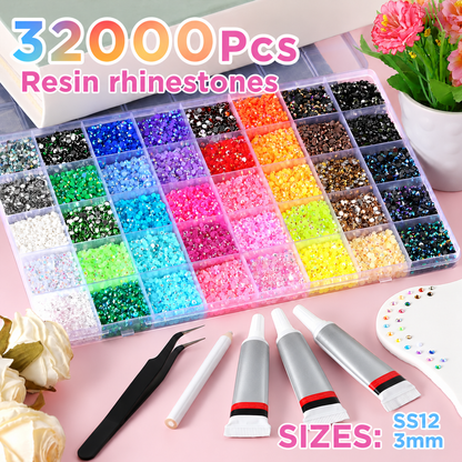 AB Resin Rhinestone Craft Kit