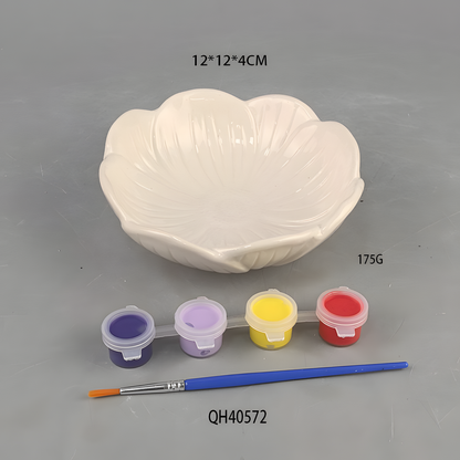 DIY Ceramic Mug and Dish Set