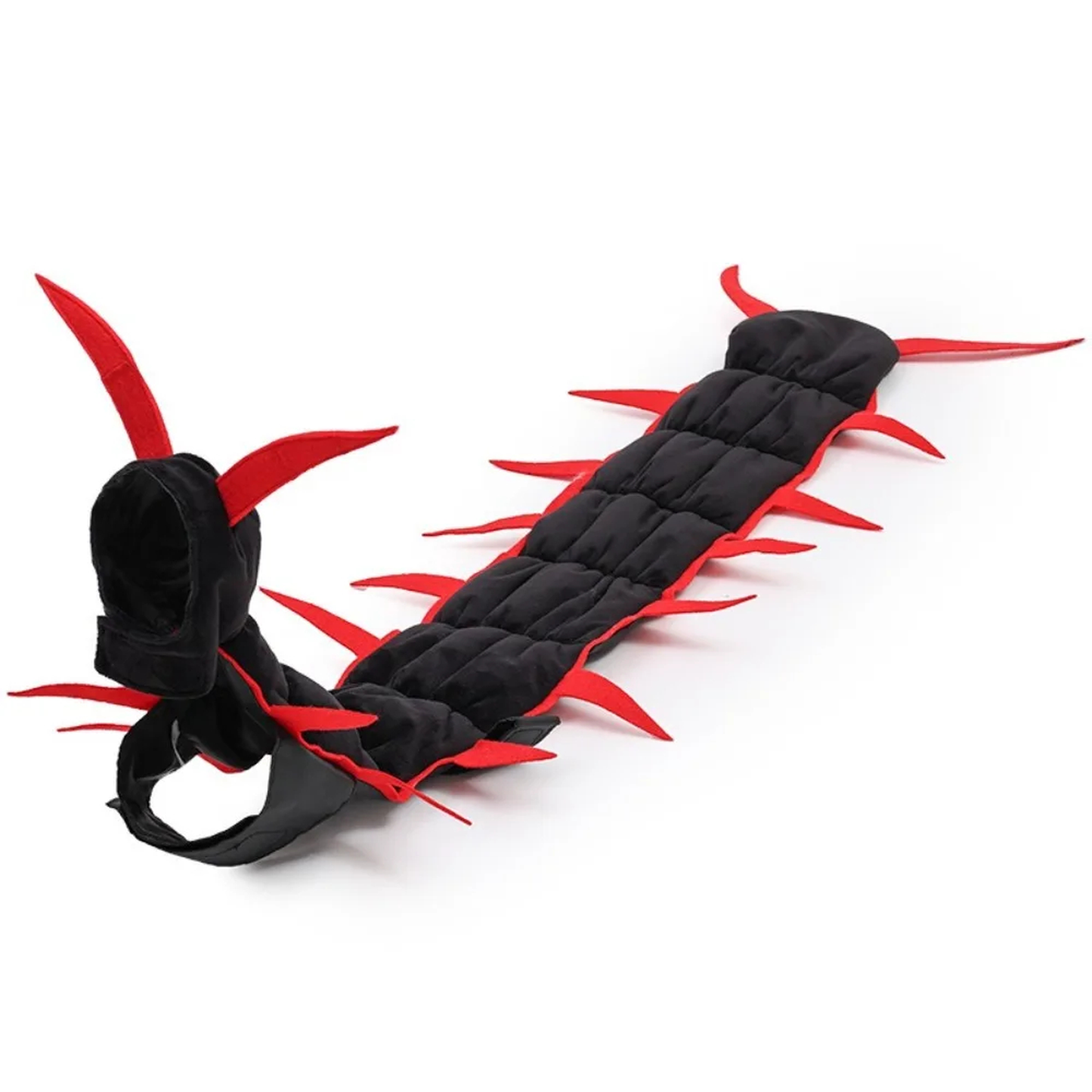 Fluffy Halloween Centipede Cat Costume