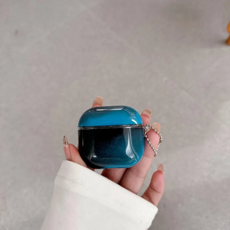 Lysande kvicksand AirPods-fodral