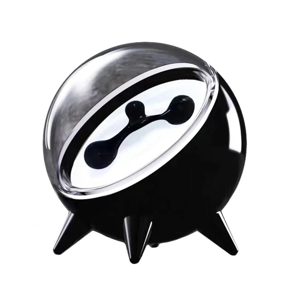 Ferrofluid musikrytmhögtalarlampa