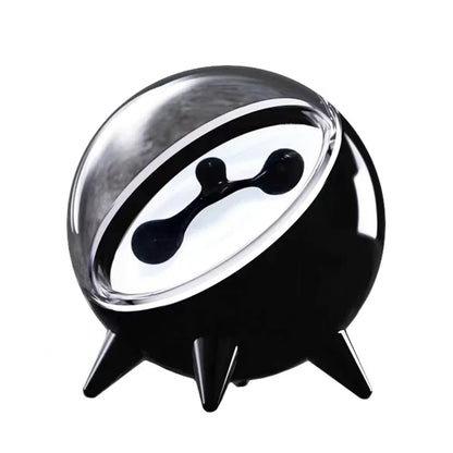 Ferrofluid musikrytmhögtalarlampa