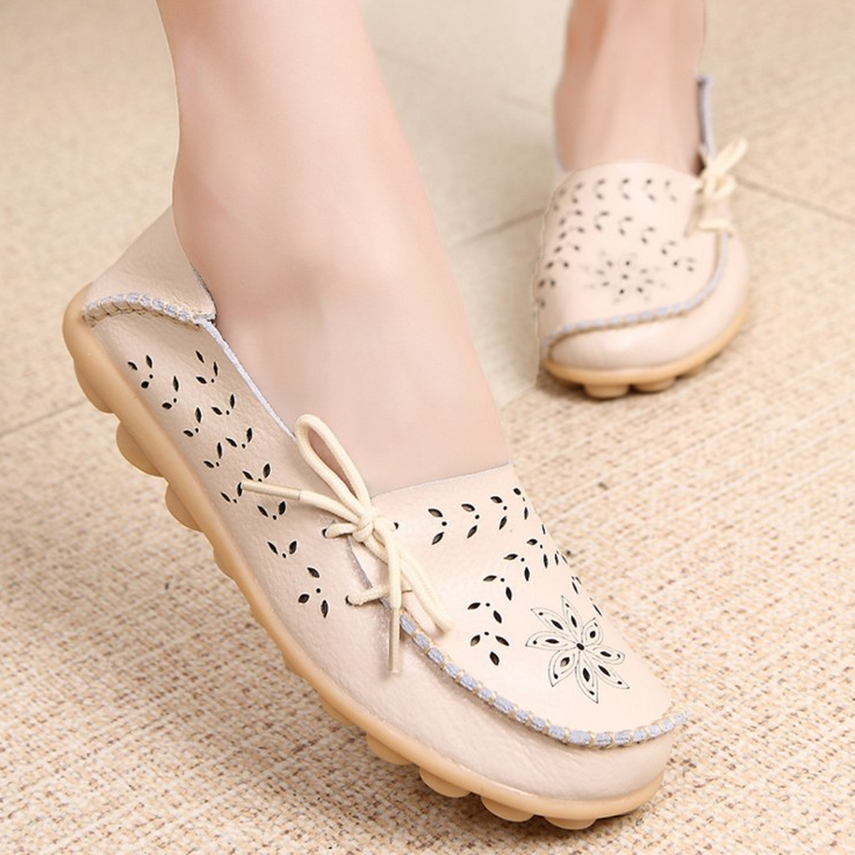 Women's Perforated Casual Shoes