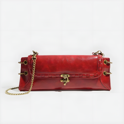 Lock Clasp Crossbody Bag