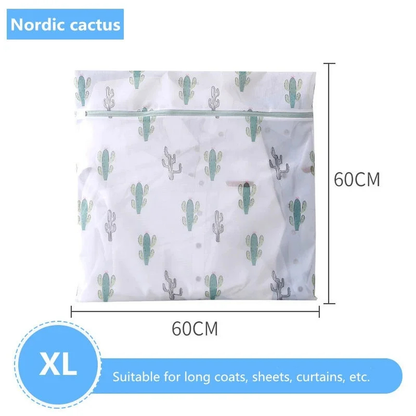 Cactus Mesh Laundry Bag