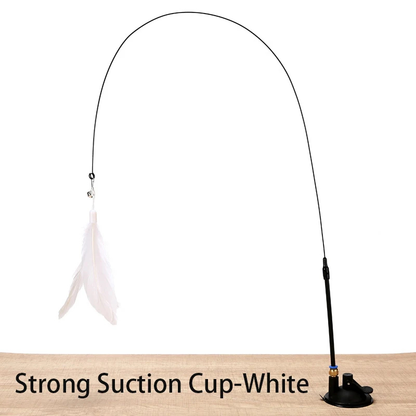 Hands-Free Suction Cup Cat Wand