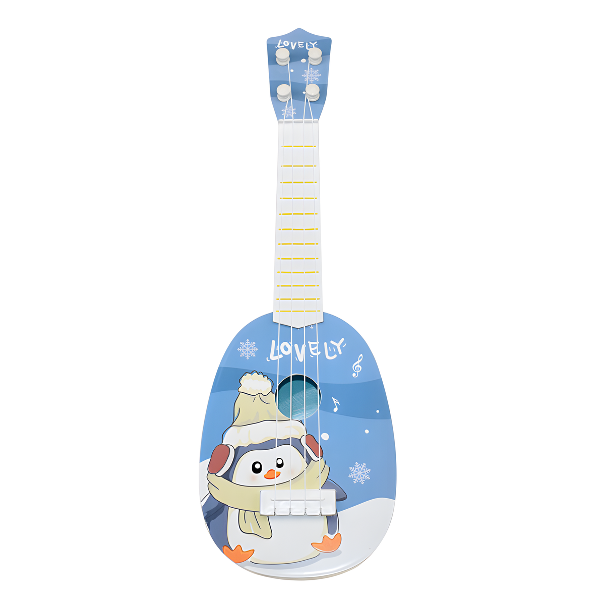 Animal Print Four-String Toy Ukulele