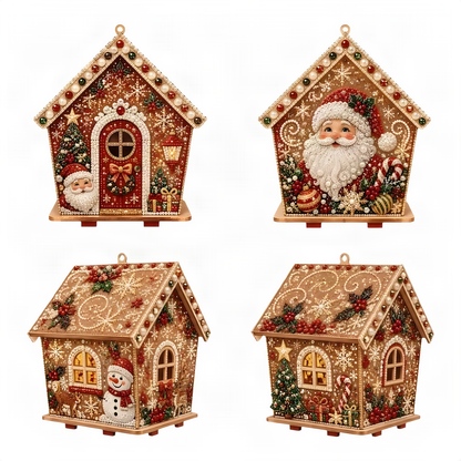 Diamond Painting Wooden House Kit