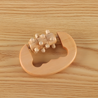 Wooden Roller Leg Massager