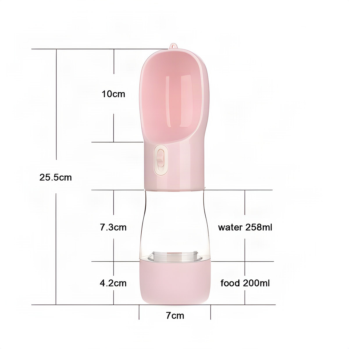 Portable Dog Food and Water Cup