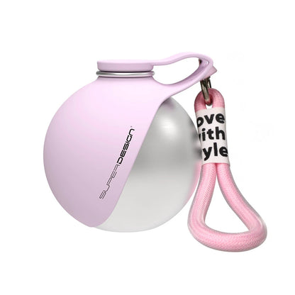 Portable Dog Water Bottle with Bowl