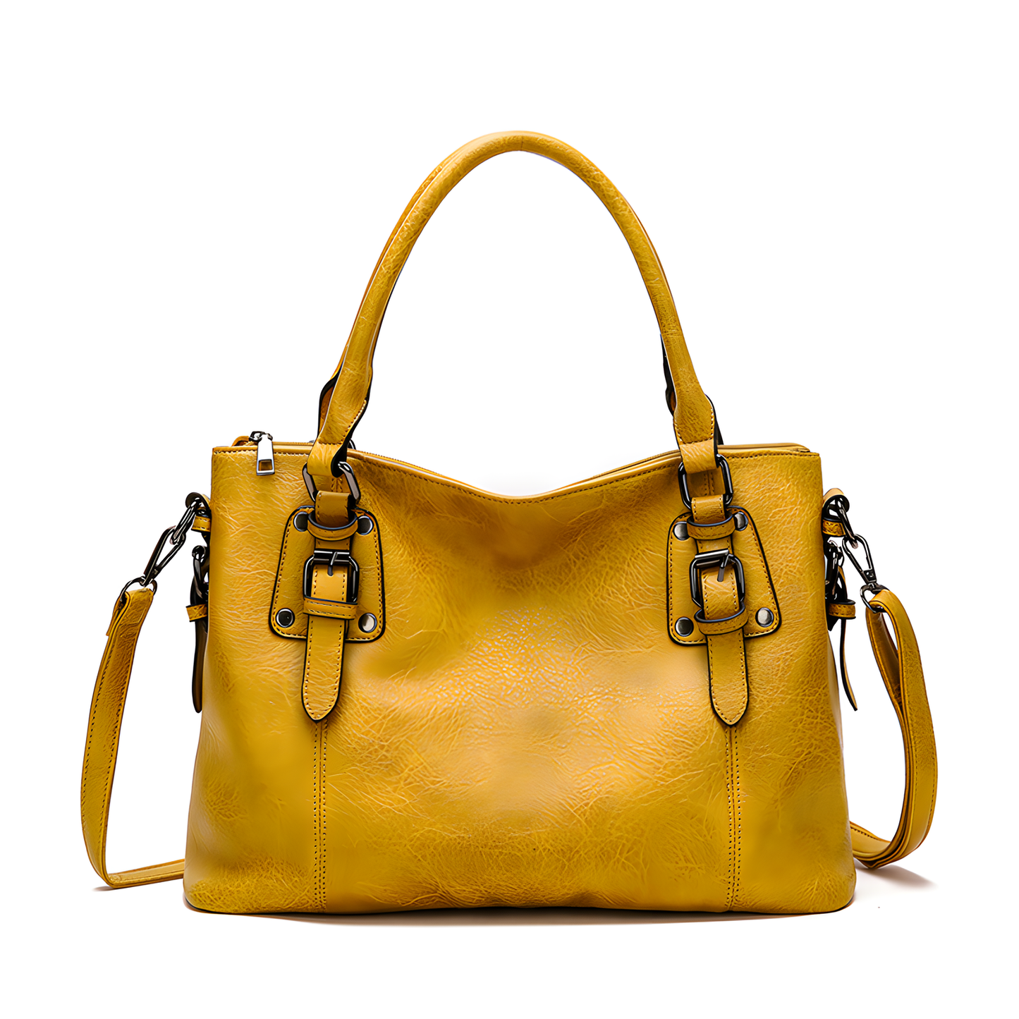 Structured Tote and Crossbody Bag