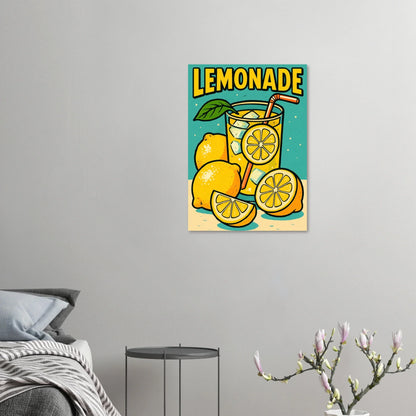 Fresh Lemon & Greenery Poster - Choose Your Perfect Size
