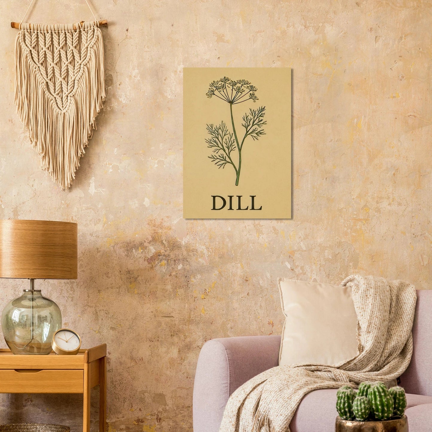 Frukter Dill Herb Botanical Print – Timeless Kitchen Wall Art on Premium Semi-Gloss Paper