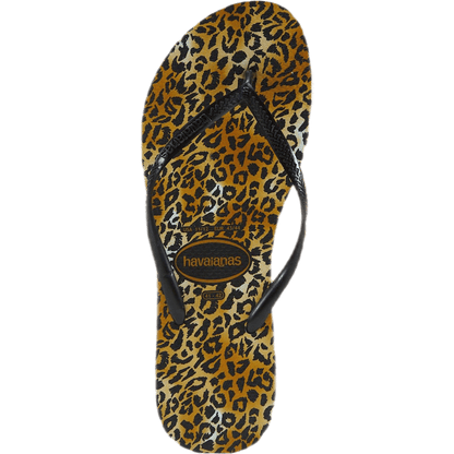 Slim Leopard Beige/Black