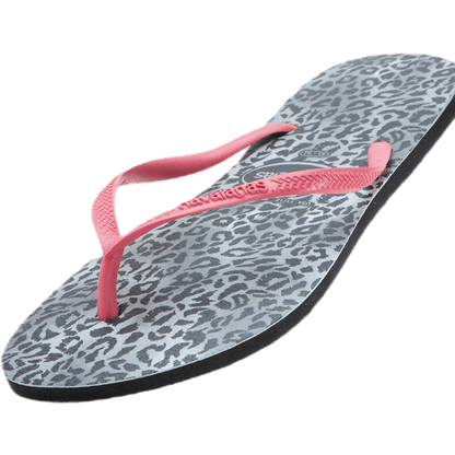 Slim Leopard Pink/Black