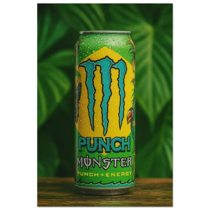 Monster RIO PUNCH Poster - Choose Your Perfect Size
