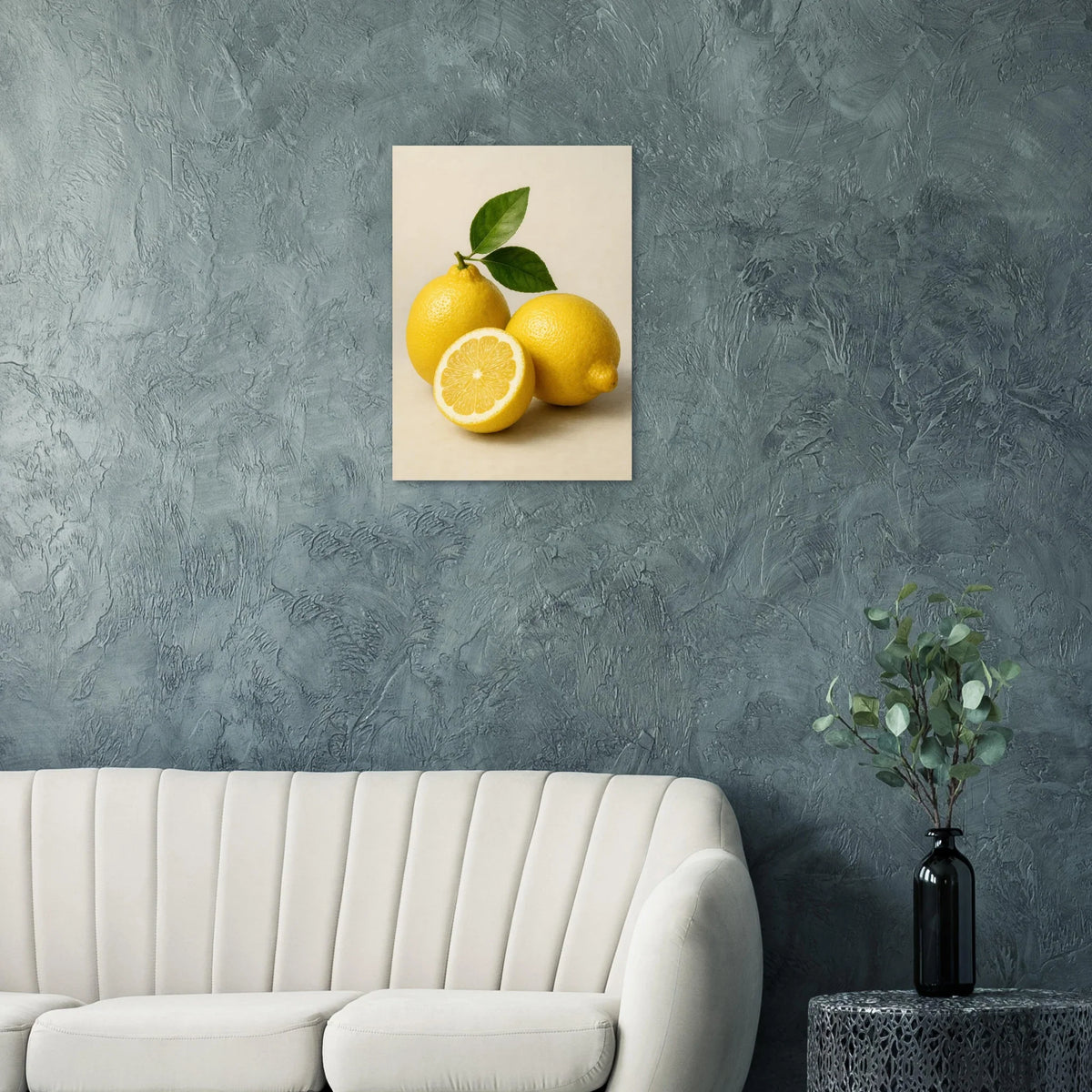 Fresh Lemon & Greenery Poster - Choose Your Perfect Size