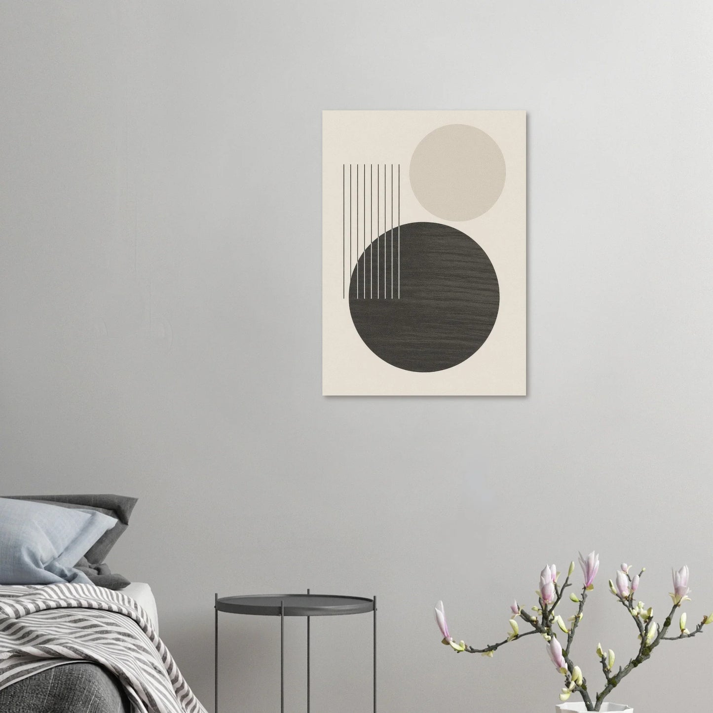 Minimalist Abstract Geometric Poster – Earthy Tones & Timeless Design for Your Space