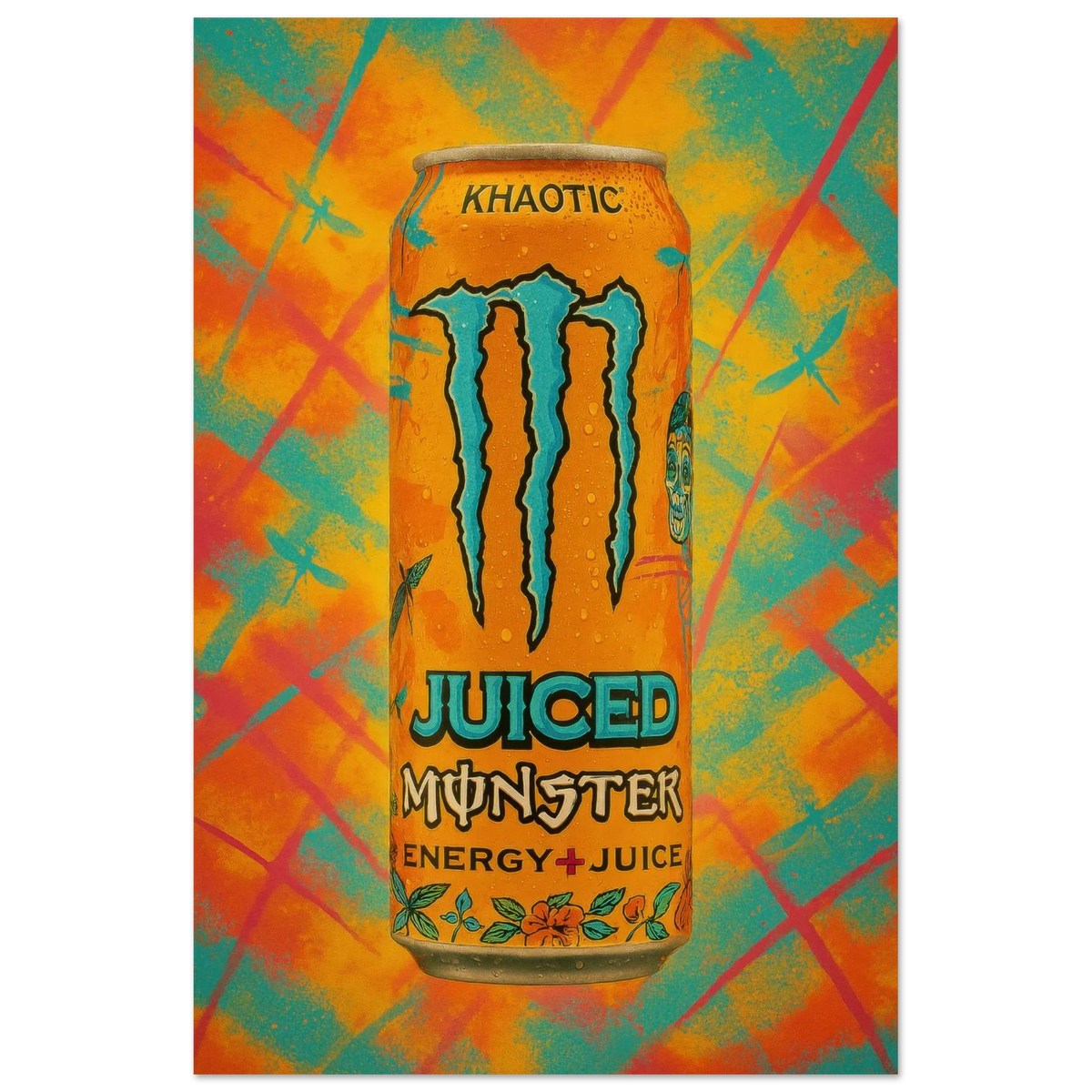 Monster KHAOTIC Poster - Choose Your Perfect Size