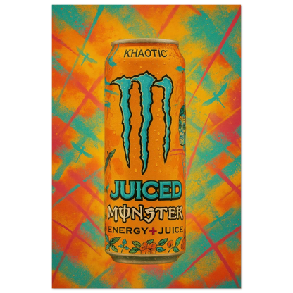 Monster KHAOTIC Poster - Choose Your Perfect Size