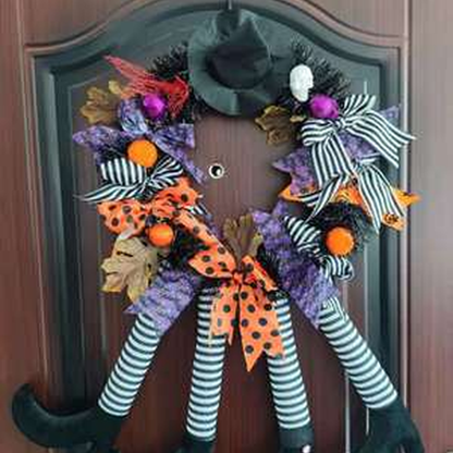 Witch Leg Wreath