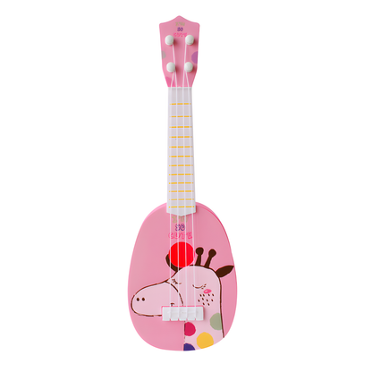 Animal Print Four-String Toy Ukulele