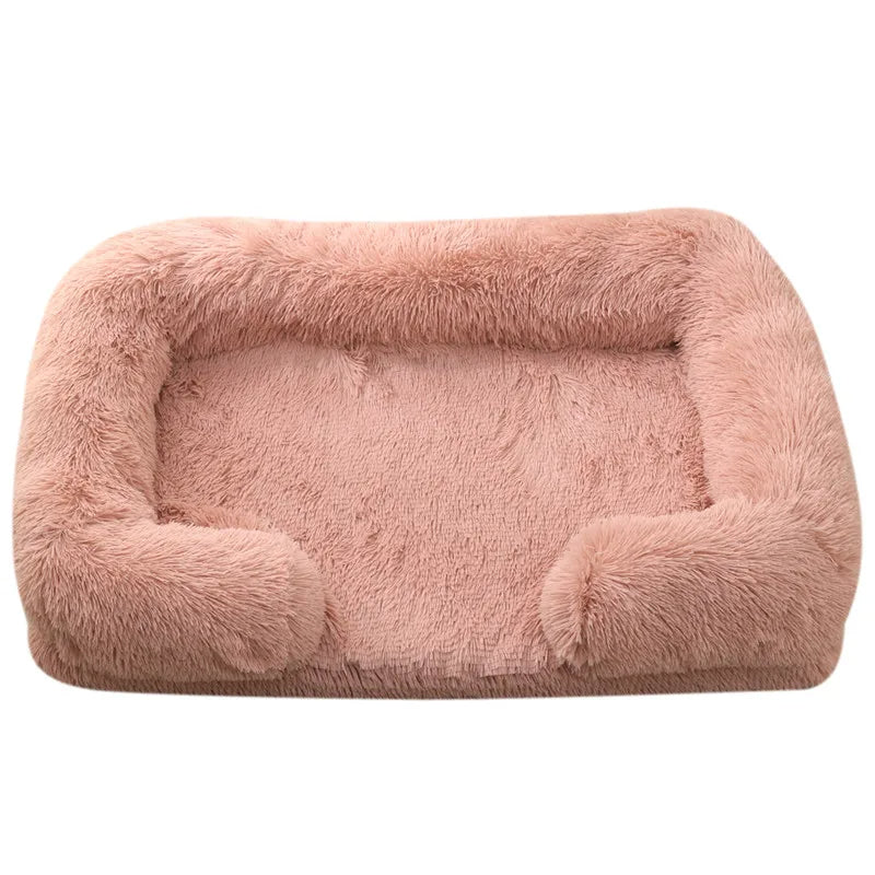 Mjuk bäddsoffa för hundar
