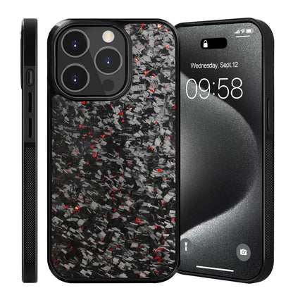 Smidd kolfiber TPU-telefonskal