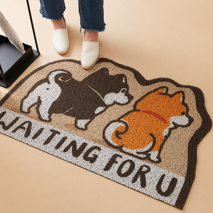 Semicircle Patterned Doormat