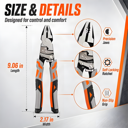 4-in-1 Ratchet Locking Pliers