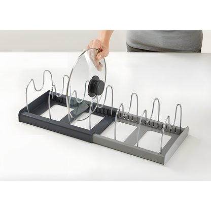 Adjustable Pot Lid Rack